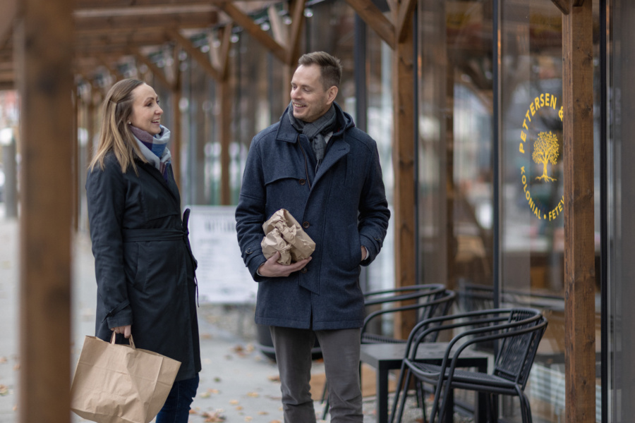 Bilde GM Anders og Eva-Lotte ute